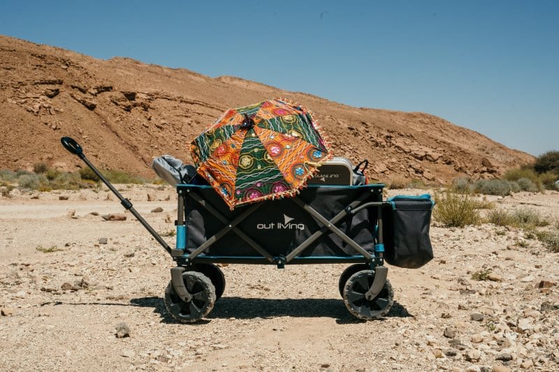 עגלת שטח מתקפלת מקצועית