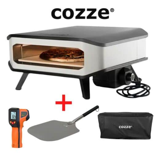 טאבון חשמלי קוצ'ה COZZE 17″ עכשיו בגרסה על חשמל כולל כיסוי מקורי + כף פיצה + מדחום אינפרא - מבצע מיוחד!