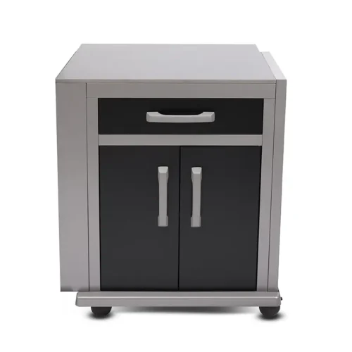 יחידת ארון כפול ומגירה תואמת לסדרת נפוליאון רוג Napoleon Rogue – לדגמים בגימור שחור