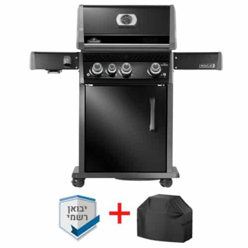 גריל גז נפוליאון רוג פרו עם כירת אינפרא Rogue PRO 425 שחור